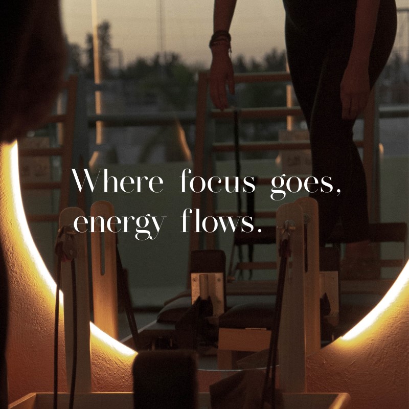 Where foucs goes energy flows